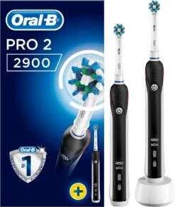 Oral B Oral_B Pro 2 - 2900 - Duoverpakking Elektrische Tandenborstel - Zwart 39 Oral B Oral_B Pro 2 - 2900 - Duoverpakking Elektrische Tandenborstel - Zwart -Oral B Aanbiedingen Winkel 1017x1200
