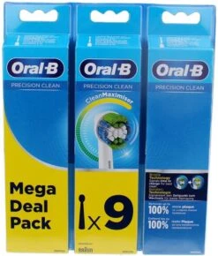 Oral B Oral-B Precision Clean - Met CleanMaximiser-technologie - Opzetborstels - 9 Stuks 7 Oral B Oral-B Precision Clean - Met CleanMaximiser-technologie - Opzetborstels - 9 Stuks -Oral B Aanbiedingen Winkel 1021x1200