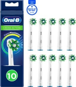 Oral B Oral-B CrossAction - Met CleanMaximiser-technologie - Opzetborstels - 10 Stuks - Brievenbusverpakking 24 Oral B Oral-B CrossAction - Met CleanMaximiser-technologie - Opzetborstels - 10 Stuks - Brievenbusverpakking -Oral B Aanbiedingen Winkel 1050x1200