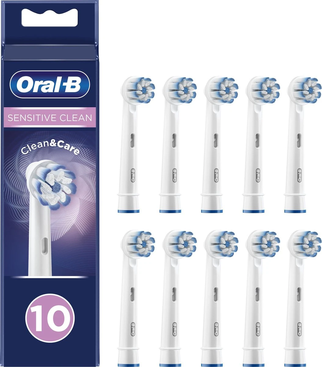 Oral B Oral-B Sensitive Clean - Met CleanMaximiser-technologie - Opzetborstels - 10 Stuks - Brievenbusverpakking 14 Oral B Oral-B Sensitive Clean - Met CleanMaximiser-technologie - Opzetborstels - 10 Stuks - Brievenbusverpakking - Afbeelding 14