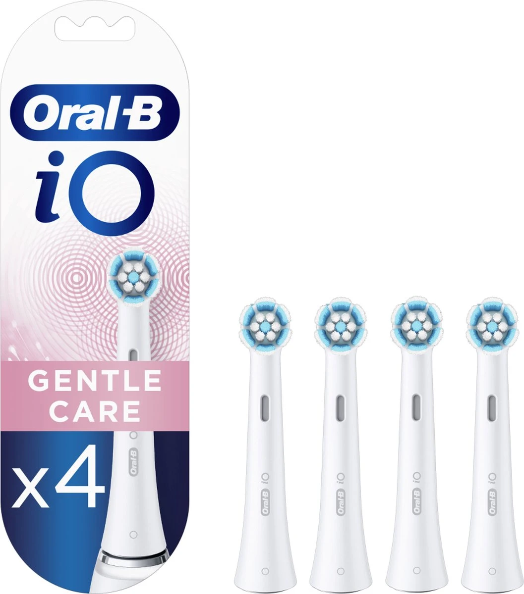 Oral B Oral-B IO Gentle Care Opzetborstels Wit 4 Stuks 1 Oral B Oral-B IO Gentle Care Opzetborstels Wit 4 Stuks