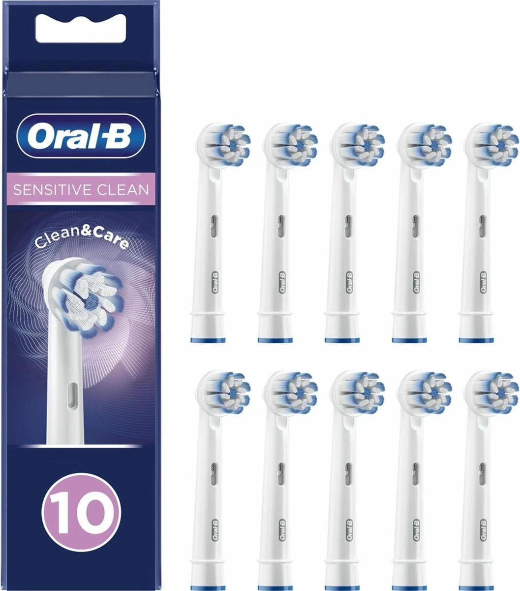 Oral B Oral-B Sensitive Clean - Met CleanMaximiser-technologie - Opzetborstels - 10 Stuks - Brievenbusverpakking 13 Oral B Oral-B Sensitive Clean - Met CleanMaximiser-technologie - Opzetborstels - 10 Stuks - Brievenbusverpakking - Afbeelding 13