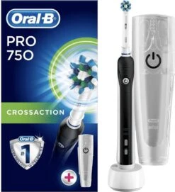 Oral B Oral-B PRO 750 - Elektrische Tandenborstel - Zwart 32 Oral B Oral-B PRO 750 - Elektrische Tandenborstel - Zwart -Oral B Aanbiedingen Winkel 1095x1200