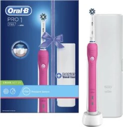 Oral B Oral-B Pro CrossAction 750 - Elektrische Tandenborstel - Roze