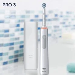 Oral B Oral-B Pro 3 - 3500 - Witte Elektrische Tandenborstel + Reisetui -Oral B Aanbiedingen Winkel 1197x1200 5
