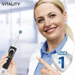 Oral B Oral-B Vitality 100 CrossAction Zwart - Elektrische Tandenborstel -Oral B Aanbiedingen Winkel 1198x1200 36