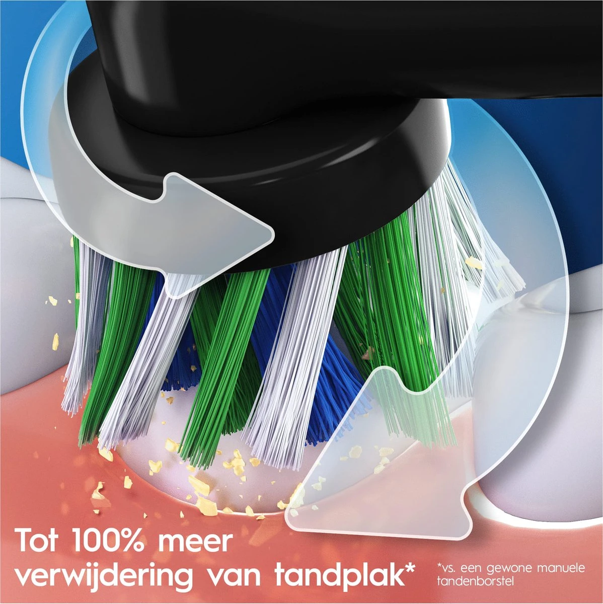 Oral B Oral-B Pro 3 3000 - Elektrische Tandenborstel - Zwart 9 Oral B Oral-B Pro 3 3000 - Elektrische Tandenborstel - Zwart - Afbeelding 9