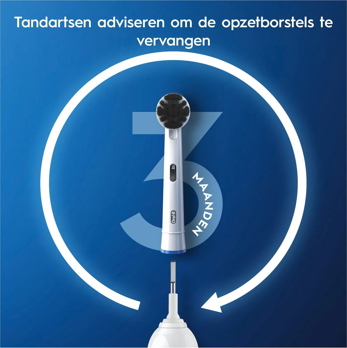 Oral B Oral-B Pro 3 3000 - Elektrische Tandenborstel - Zwart 13 Oral B Oral-B Pro 3 3000 - Elektrische Tandenborstel - Zwart - Afbeelding 13