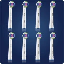 Oral B Oral-B 3D White - Met CleanMaximiser-technologie - Opzetborstels - 8 Stuks -Oral B Aanbiedingen Winkel 1198x1200 69