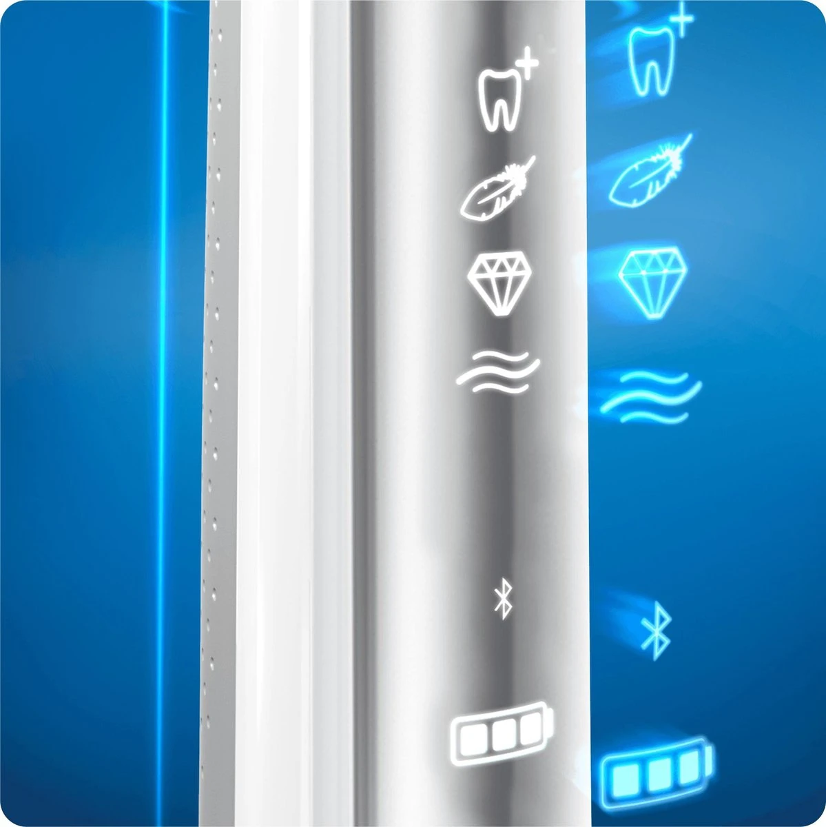 Oral B Oral-B Genius 8900 - Elektrische Tandenborstel Duoverpakking - Wit 5 Oral B Oral-B Genius 8900 - Elektrische Tandenborstel Duoverpakking - Wit - Afbeelding 5