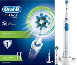 Oral B Oral-B PRO 670 CrossAction - Elektrische Tandenborstel - Met 2 Opzetborstels -Oral B Aanbiedingen Winkel 1200x1013
