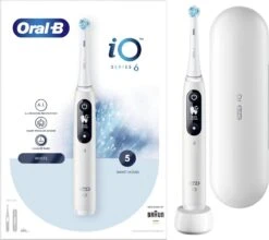 Oral B Oral-B IO 6 - Elektrische Tandenborstel - Wit 29 Oral B Oral-B IO 6 - Elektrische Tandenborstel - Wit -Oral B Aanbiedingen Winkel 1200x1070