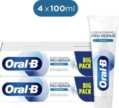 Oral B Oral-B Tandvlees & Glazuur Pro-Repair Origineel - Voordeelverpakking 4 X 100 Ml - Tandpasta Verpakt In Gerecycleerd Karton 8 Oral B Oral-B Tandvlees & Glazuur Pro-Repair Origineel - Voordeelverpakking 4 X 100 Ml - Tandpasta Verpakt In Gerecycleerd Karton -Oral B Aanbiedingen Winkel 1200x1087