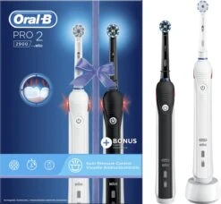 Oral B Oral-B PRO 2 2900 - Elektrische Tandenborstel - Duopack -Oral B Aanbiedingen Winkel 1200x1106 1