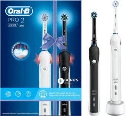 Oral B Oral-B PRO 2 2900 - Elektrische Tandenborstel - Duopack -Oral B Aanbiedingen Winkel 1200x1106