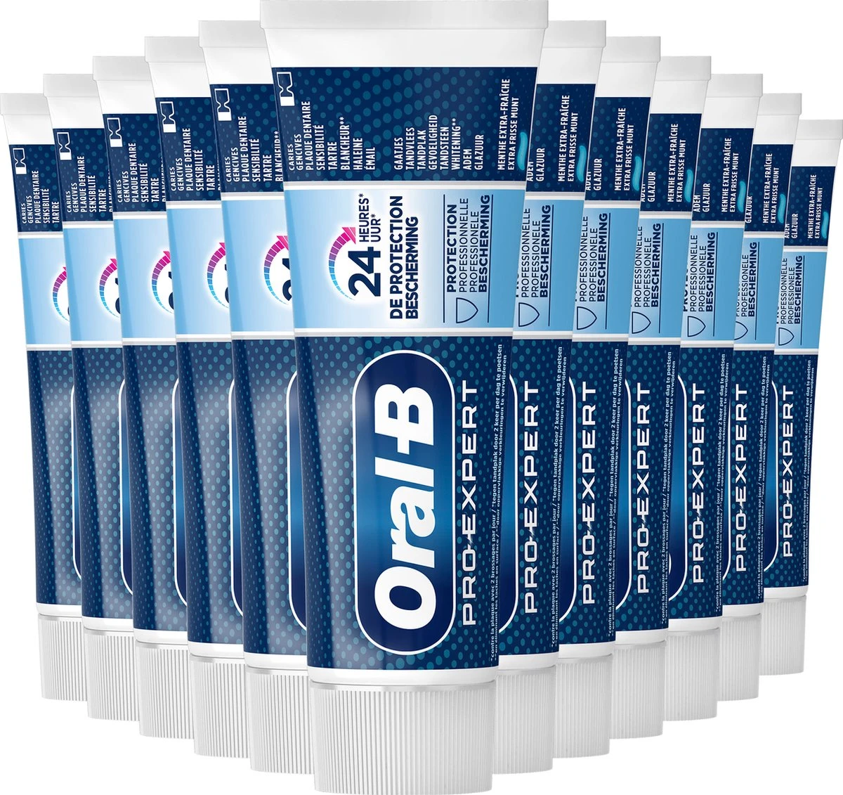 Oral B Oral-B Pro-Expert Professional Protection Tandpasta - Voordeelverpakking 12 X 75ml 1 Oral B Oral-B Pro-Expert Professional Protection Tandpasta - Voordeelverpakking 12 X 75ml