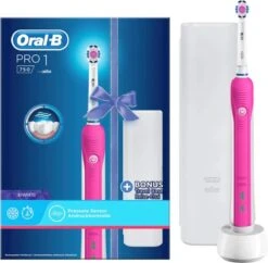 Oral B Oral-B PRO 750 - 3DWhite - Elektrische Tandenborstel - Inclusief Reisetui -Oral B Aanbiedingen Winkel 1200x1176