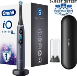 Oral B Oral-B IO 8n - Elektrische Tandenborstel - Zwart -Oral B Aanbiedingen Winkel 1200x1193 1