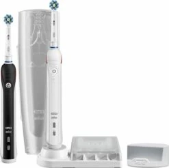 Oral B Oral-B Smart 5 5900 - Zwart En Wit - Elektrische Tandenborstel - Duopack -Oral B Aanbiedingen Winkel 1200x1193