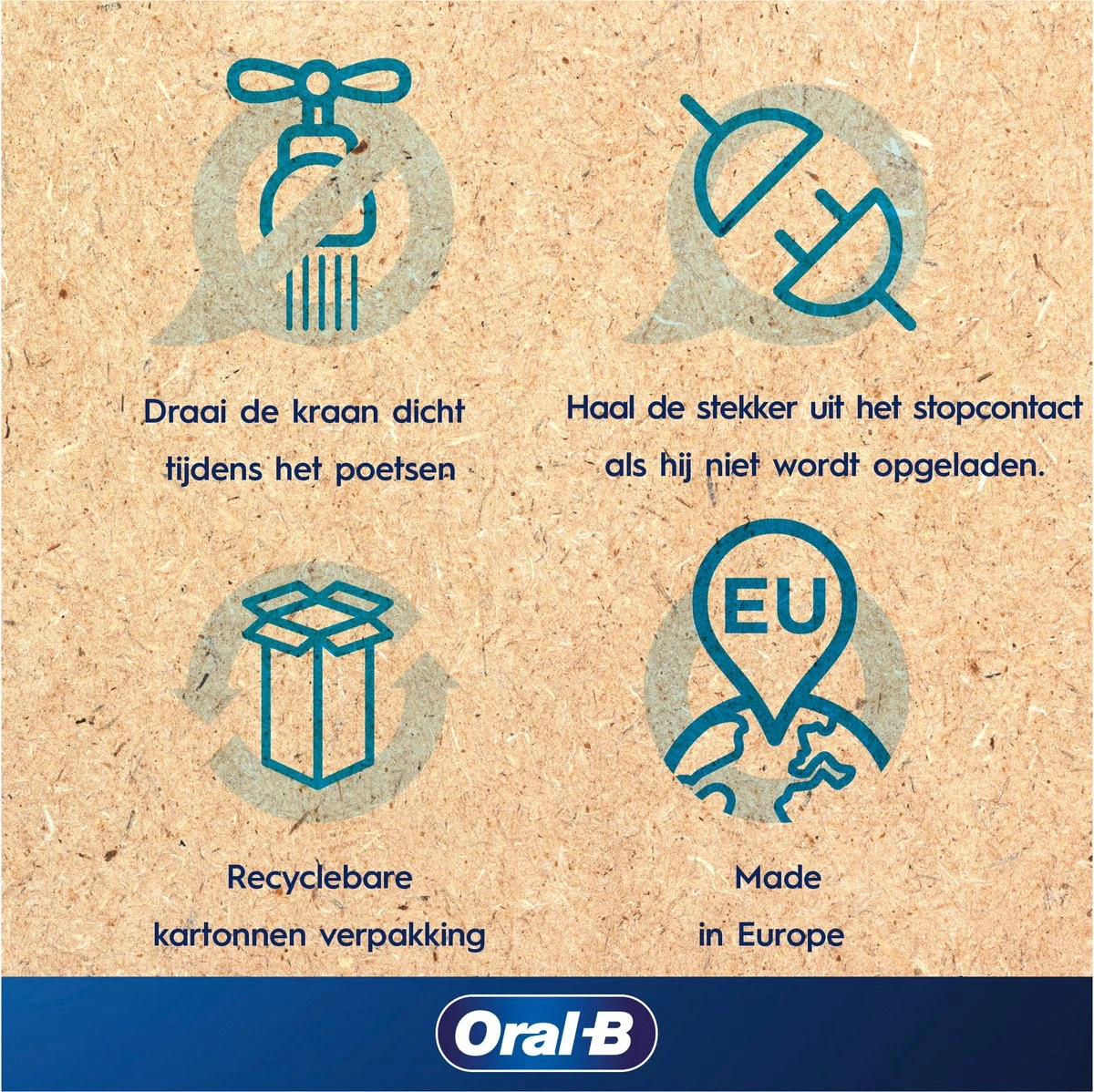 Oral B Oral-B Pro 3 3000 - Elektrische Tandenborstel - Zwart 10 Oral B Oral-B Pro 3 3000 - Elektrische Tandenborstel - Zwart - Afbeelding 10