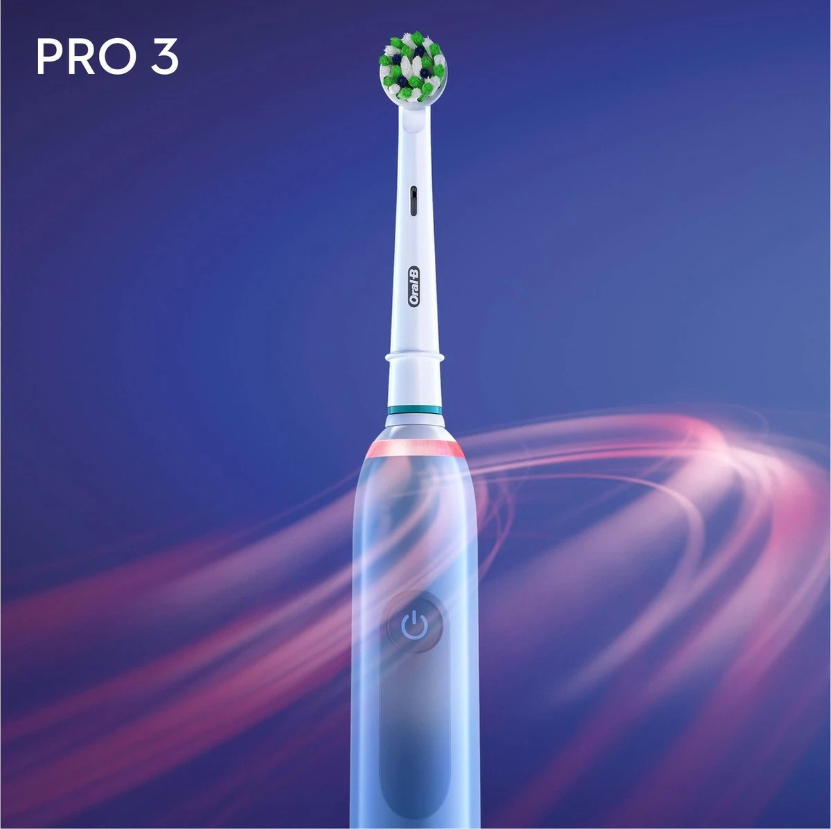 Oral B Oral-B PRO 3 3700 Elektrische Tandenborstel Blauw 8 Oral B Oral-B PRO 3 3700 Elektrische Tandenborstel Blauw - Afbeelding 8