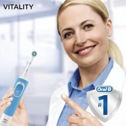 Oral B Oral-B Vitality 100 CrossAction - Blauw - Elektrische Tandenborstel -Oral B Aanbiedingen Winkel 1200x1200 13
