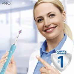Oral B Oral-B Pro 1 700 - Oplaadbare Elektrische Tandenborstel - Powered By Braun - Blauw -Oral B Aanbiedingen Winkel 1200x1200 156