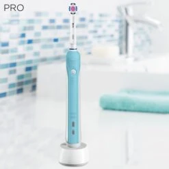 Oral B Oral-B Pro 1 700 - Oplaadbare Elektrische Tandenborstel - Powered By Braun - Blauw -Oral B Aanbiedingen Winkel 1200x1200 157