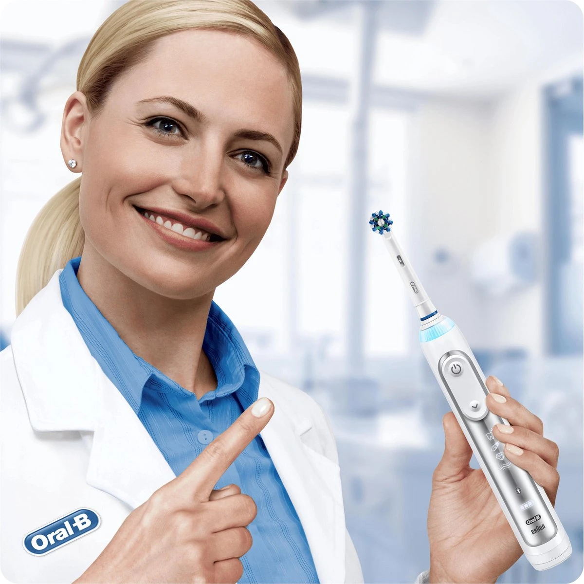 Oral B Oral-B Genius 8900 - Elektrische Tandenborstel Duoverpakking - Wit 7 Oral B Oral-B Genius 8900 - Elektrische Tandenborstel Duoverpakking - Wit - Afbeelding 7