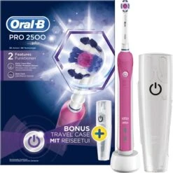 Oral B Oral-B PRO 2500 3D - Elektrische Tandenborstel - Roze 29 Oral B Oral-B PRO 2500 3D - Elektrische Tandenborstel - Roze -Oral B Aanbiedingen Winkel 1200x1200 237