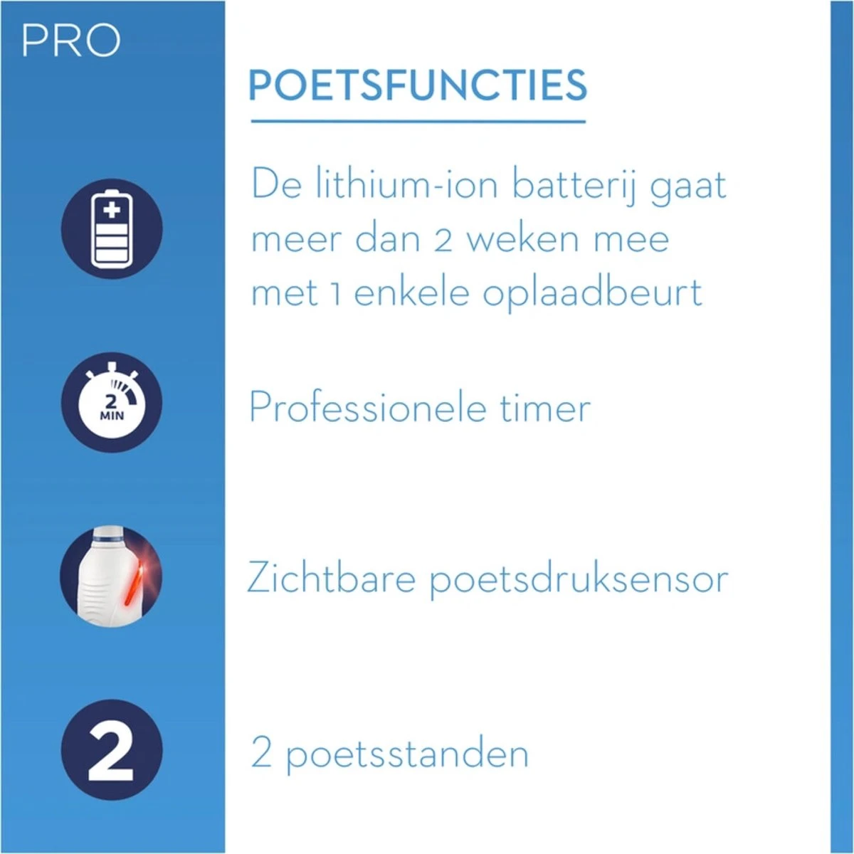 Oral B Oral-B PRO 2500 3D - Elektrische Tandenborstel - Roze 13 Oral B Oral-B PRO 2500 3D - Elektrische Tandenborstel - Roze - Afbeelding 13