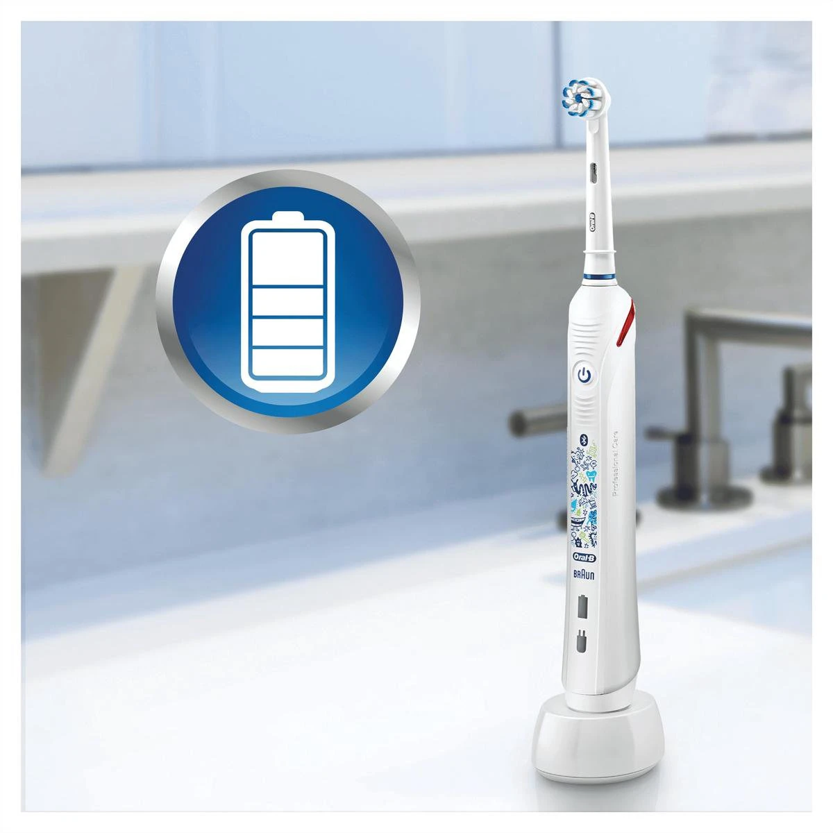 Oral B Oral-B Junior - Elektrische Tandenborstel - Wit 15 Oral B Oral-B Junior - Elektrische Tandenborstel - Wit - Afbeelding 15