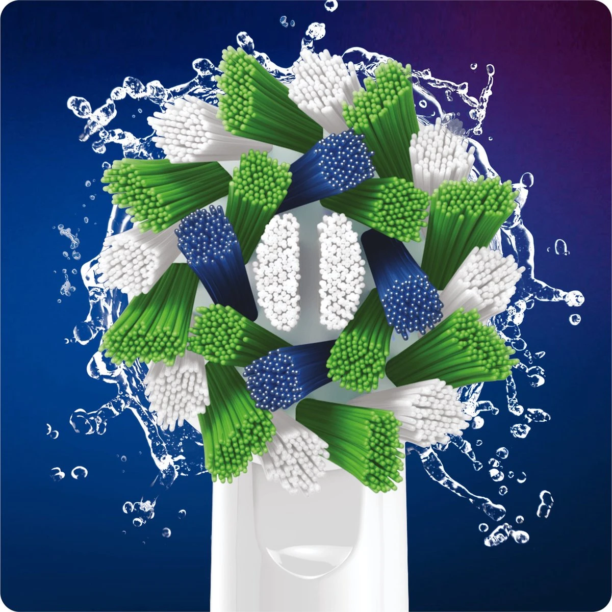 Oral B Oral-B CrossAction - Met CleanMaximiser-technologie - Opzetborstels - 10 Stuks - Brievenbusverpakking 5 Oral B Oral-B CrossAction - Met CleanMaximiser-technologie - Opzetborstels - 10 Stuks - Brievenbusverpakking - Afbeelding 5