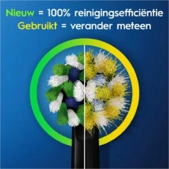 Oral-B CrossAction Opzetborstel Kleur Zwart, Verpakking Van 12 Stuks, Verpakking Van Brievenbusformaat -Oral B Aanbiedingen Winkel 1200x1200 296