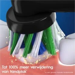 Oral B Oral-B CrossAction - Met CleanMaximiser-technologie - Opzetborstels - Zwart - 10 Stuks -Oral B Aanbiedingen Winkel 1200x1200 317