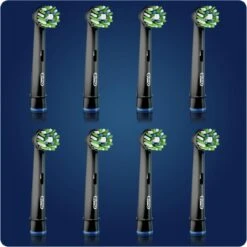 Oral B Oral-B CrossAction - Met CleanMaximiser-technologie - Opzetborstels - Zwart - 8 Stuks -Oral B Aanbiedingen Winkel 1200x1200 434
