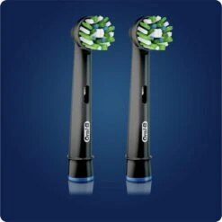Oral B Oral-B CrossAction - Met CleanMaximiser-technologie - Opzetborstels - Zwart - 2 Stuks -Oral B Aanbiedingen Winkel 1200x1200 518
