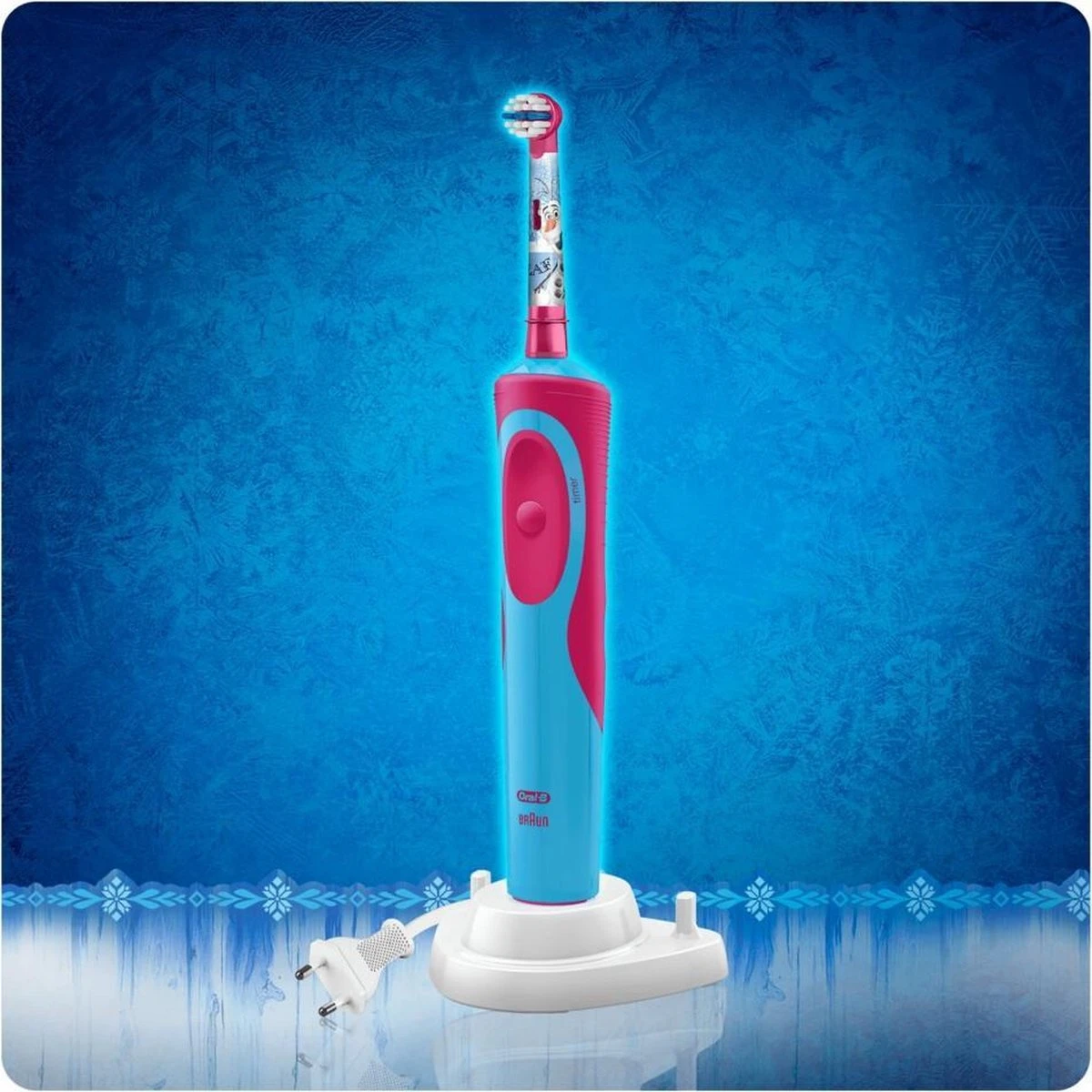 Oral B Oral-B Stages Power Kids Frozen - Elektrische Tandenborstel - 1 Handvat En 1 Opzetborstel 10 Oral B Oral-B Stages Power Kids Frozen - Elektrische Tandenborstel - 1 Handvat En 1 Opzetborstel - Afbeelding 10