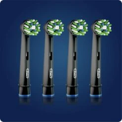 Oral B Oral-B CrossAction - Met CleanMaximiser-technologie - Opzetborstels - Zwart - 4stuks -Oral B Aanbiedingen Winkel 1200x1200 553