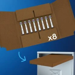 Oral B Oral-B 3D White - Met CleanMaximiser-technologie - Opzetborstels - 8 Stuks - Brievenbusverpakking -Oral B Aanbiedingen Winkel 1200x1200 582