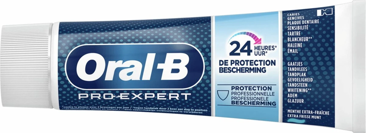 Oral B Oral-B Pro-Expert Professional Protection Tandpasta - Voordeelverpakking 12 X 75ml 2 Oral B Oral-B Pro-Expert Professional Protection Tandpasta - Voordeelverpakking 12 X 75ml - Afbeelding 2