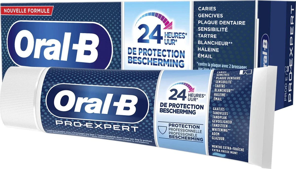 Oral B Oral-B Pro-Expert Professional Protection Tandpasta - Voordeelverpakking 12 X 75ml 8 Oral B Oral-B Pro-Expert Professional Protection Tandpasta - Voordeelverpakking 12 X 75ml - Afbeelding 8
