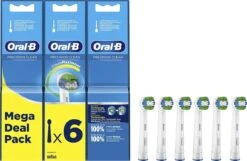 Oral B Oral-B Precision Clean - Met CleanMaximiser-technologie - Opzetborstels - 6 Stuks -Oral B Aanbiedingen Winkel 1200x783