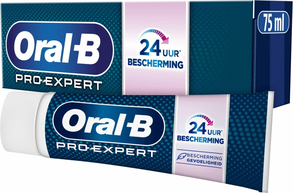 Oral B Oral-B Pro-Expert Bescherming Gevoelige Tanden Tandpasta - Voordeelverpakking 12 X 75ml 1 Oral B Oral-B Pro-Expert Bescherming Gevoelige Tanden Tandpasta - Voordeelverpakking 12 X 75ml