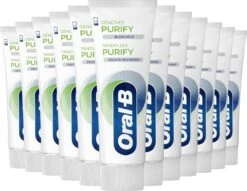 Oral B 12x Oral-B Tandpasta Gum Purify Zachte Whitening 75 Ml -Oral B Aanbiedingen Winkel 1200x926