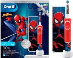 Oral B Oral-B Spiderman Elektrische Tandenborstel + Reisetui 12 Oral B Oral-B Spiderman Elektrische Tandenborstel + Reisetui -Oral B Aanbiedingen Winkel 1200x952
