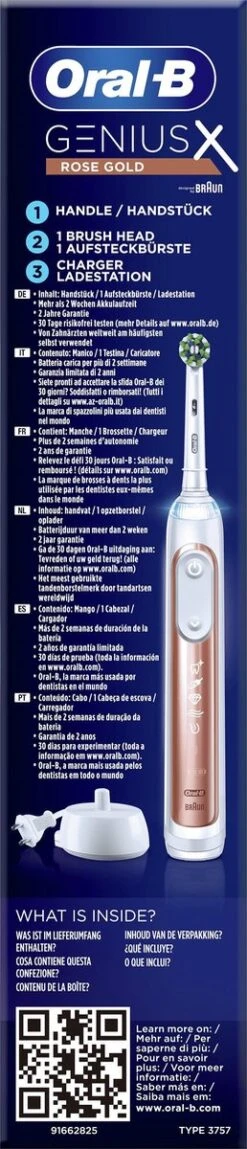 Oral B Oral-B Genius X Elektrische Tandenborstel Rosegold -Oral B Aanbiedingen Winkel 258x1200 1