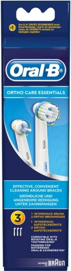 Oral B Oral-B Ortho Care - Opzetborstels - 3 Stuks -Oral B Aanbiedingen Winkel 318x1200