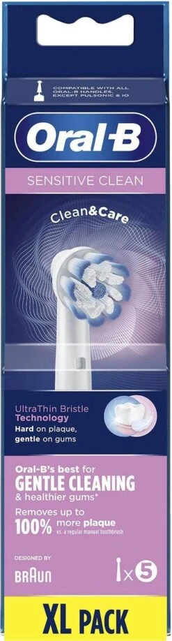 Oral B Oral-B Sensitive Clean - Opzetborstels - 5 Stuks