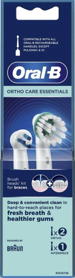 Oral B Oral-B Ortho Care - Opzetborstels - 3 Stuks -Oral B Aanbiedingen Winkel 325x1200 5